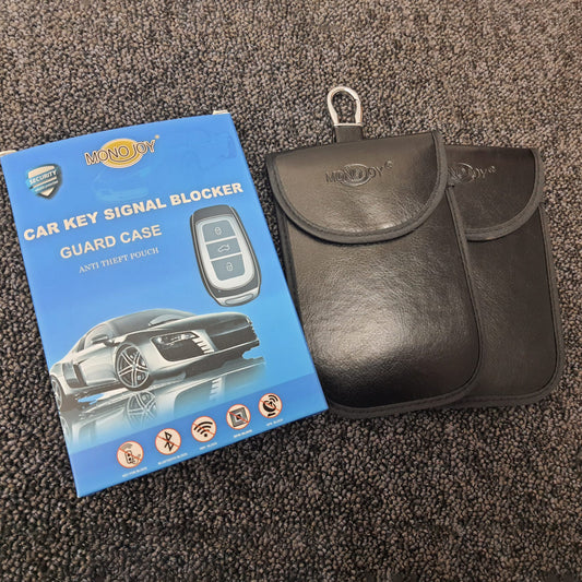 Anti Signal-Grabbing Car Key Pouch (Pack of 2)